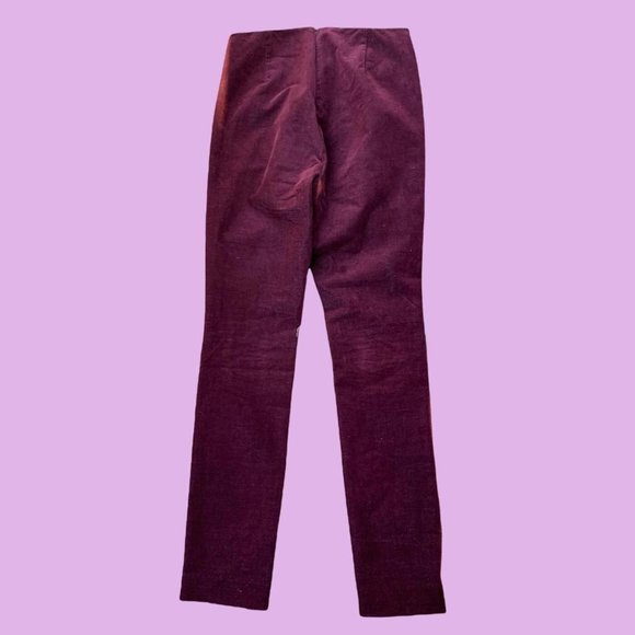 THEORY DARK ACADEMIA VELVET PANTS - Picture 4 of 4